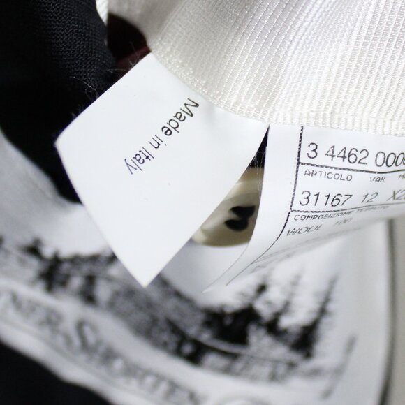 PAL ZILERI Concert SZ 46L Black Wool Sport Jacket Blazer Made in Italy - Picture 8 of 12